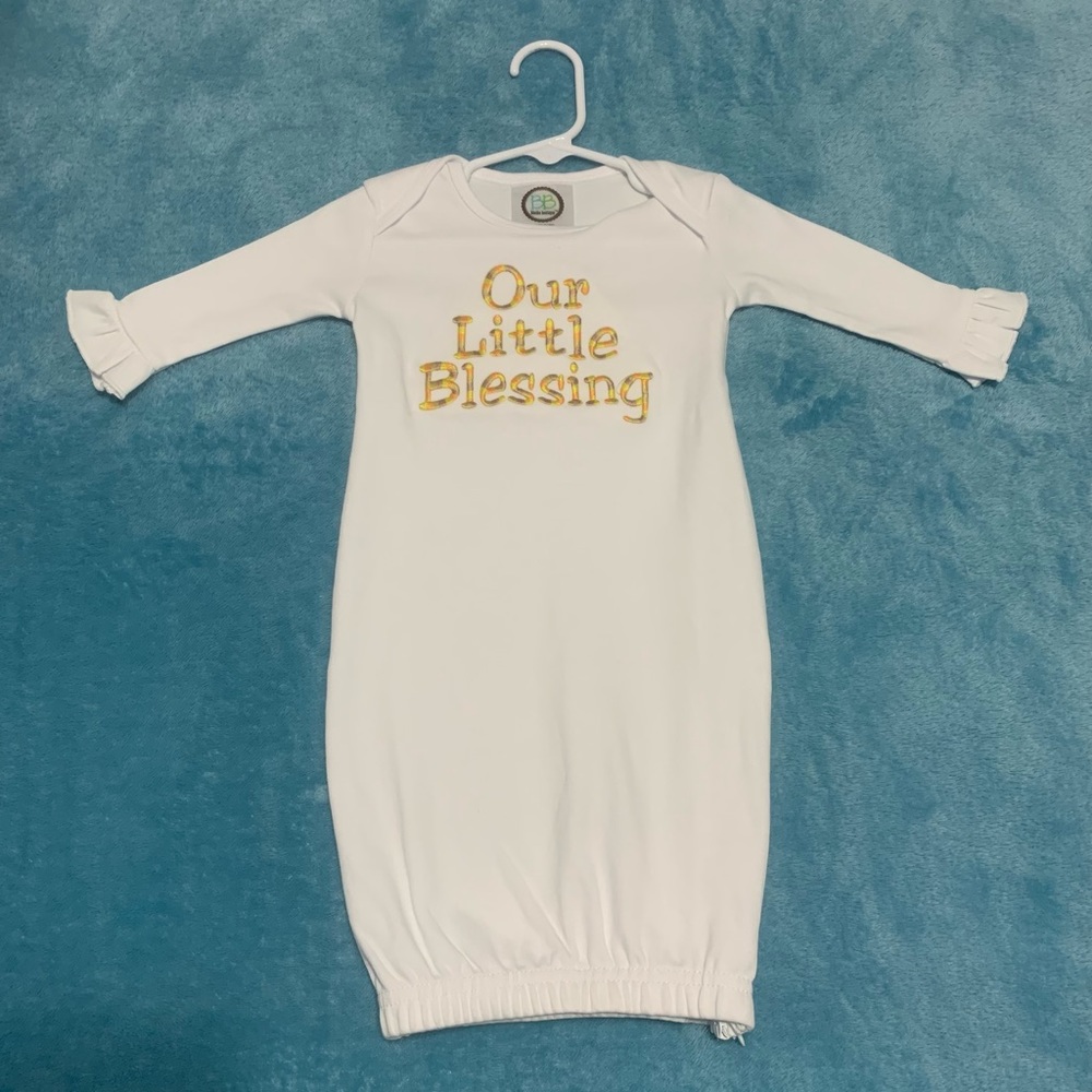 Baby Gown Embroidered